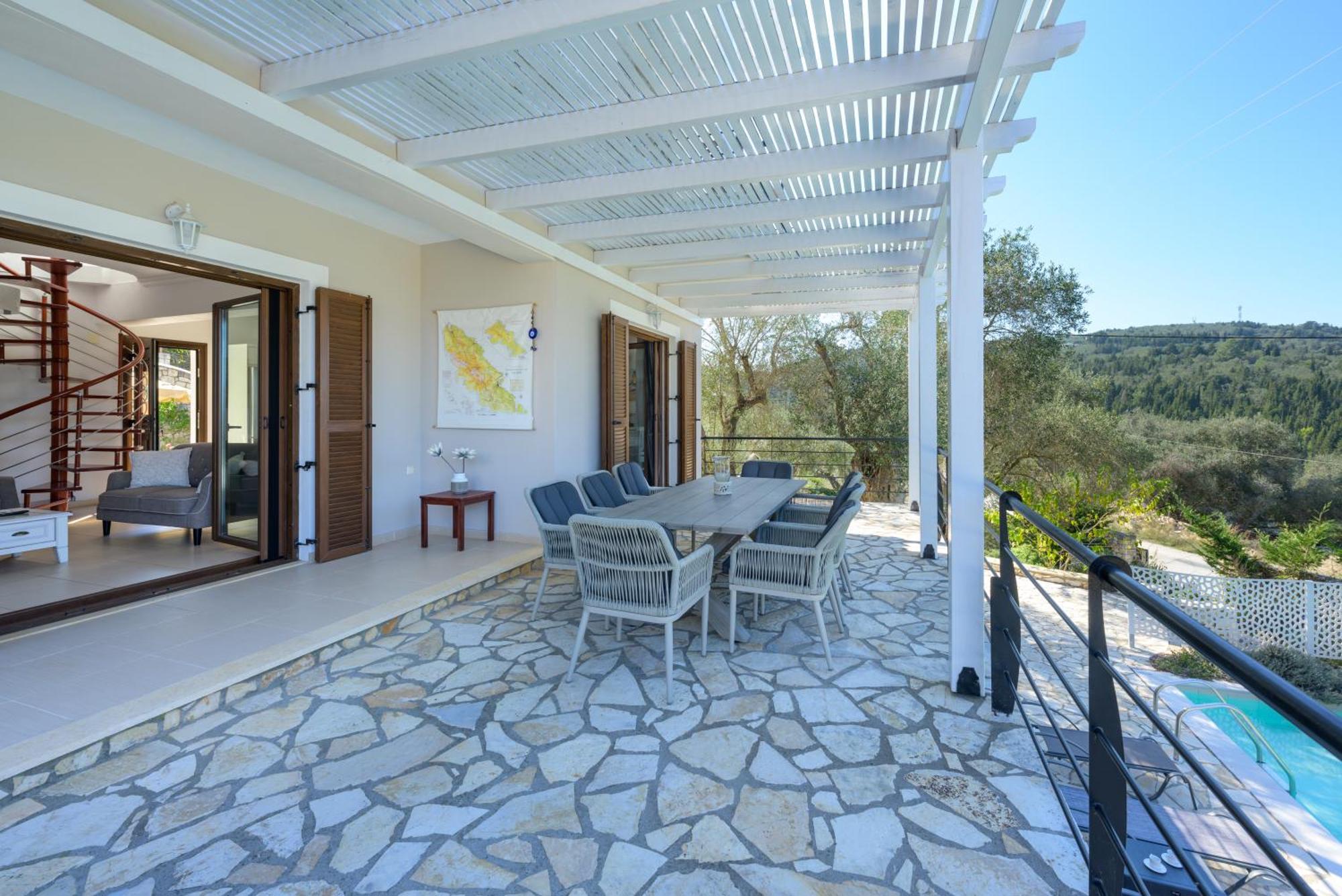 Villa Bougarini Haven Family Villa Rock Pool Oasis Ieromonachos المظهر الخارجي الصورة