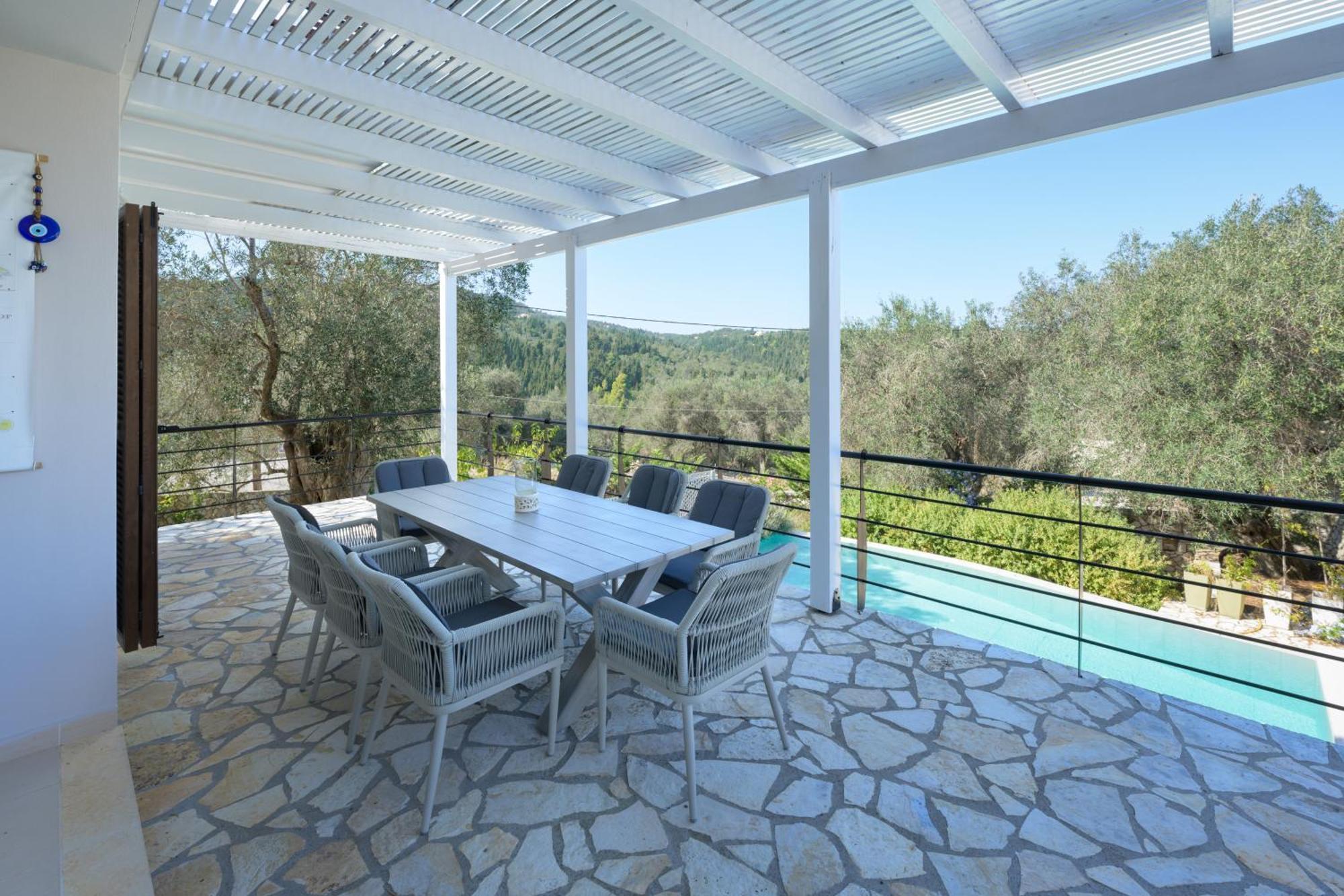 Villa Bougarini Haven Family Villa Rock Pool Oasis Ieromonachos المظهر الخارجي الصورة